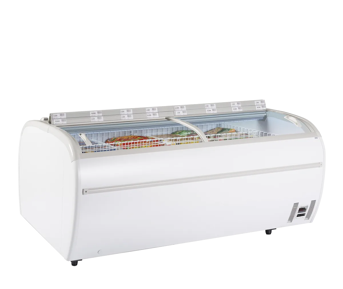 DUPLA 2.2DE White High Vision Freezer