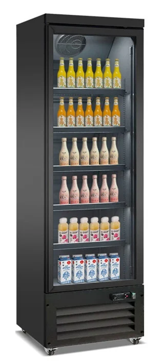 Refrigerator 1 Glass Door Black CEB-500R BL