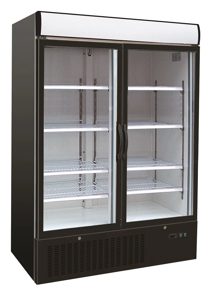 Freezer 2 Glass Doors