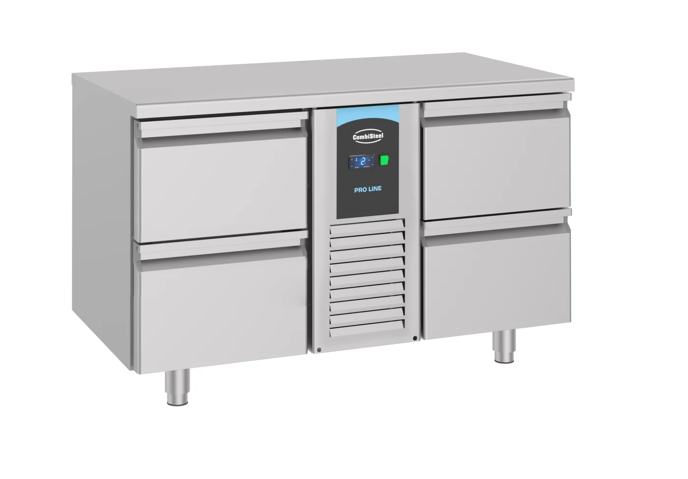 700 Refrigerated Counter 4 Drawers Monoblock Energy Line