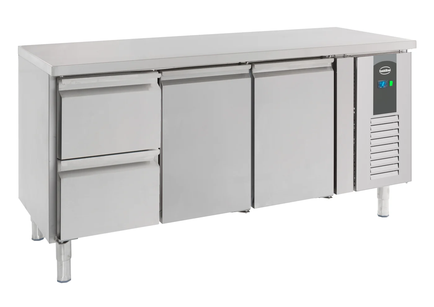 700 Refrigerated Counter 2 Doors And 2 Drawers