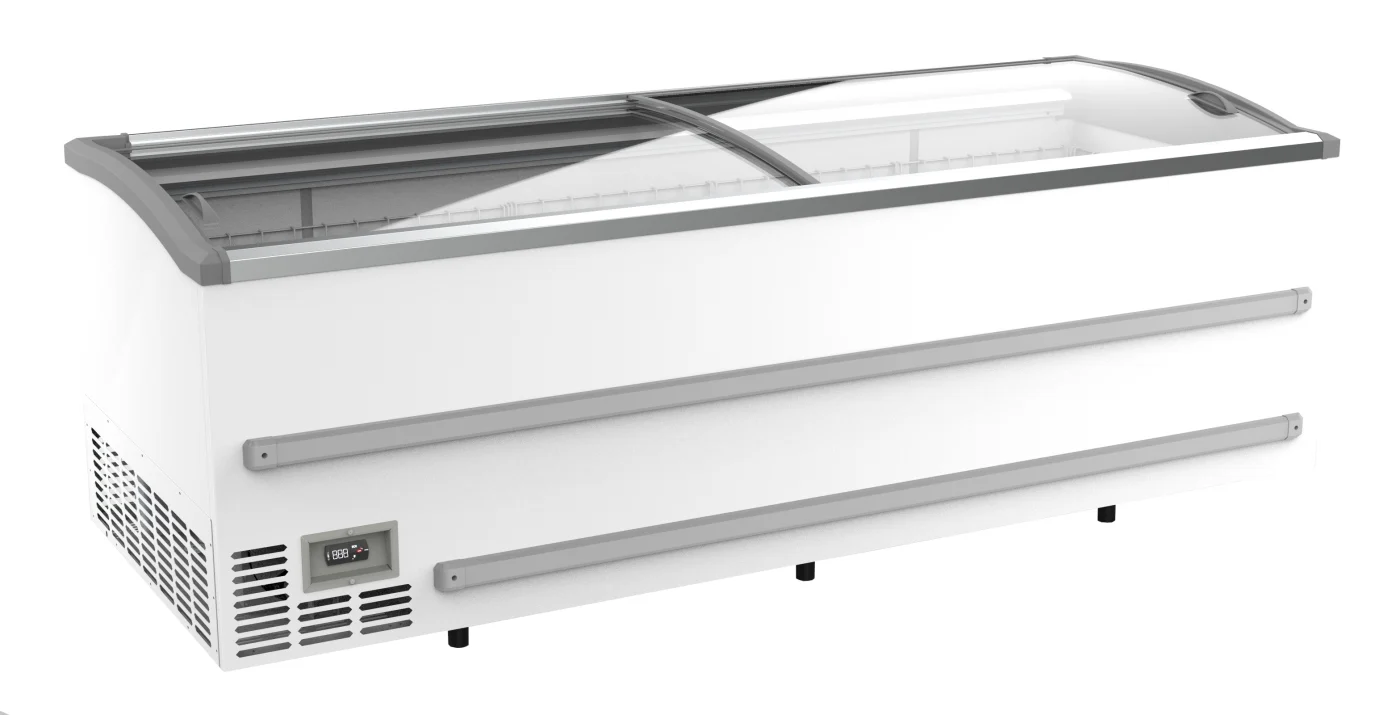 Supermarket Chest Freezer White 2500 Manual Defrost *transport ON Request*